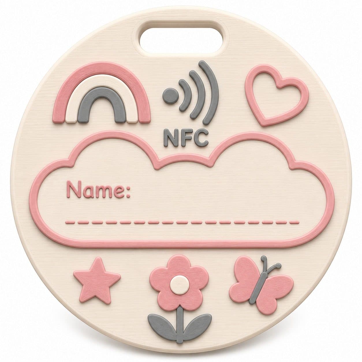 Kinder NFC-Tag Namensschild